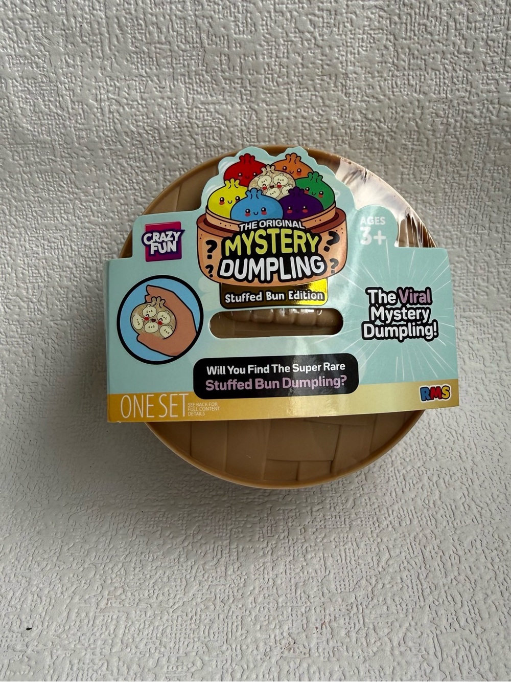 Crazy Fun Mystery Dumpling Stuffed Bun Edition Sealed Viral RMS 2026